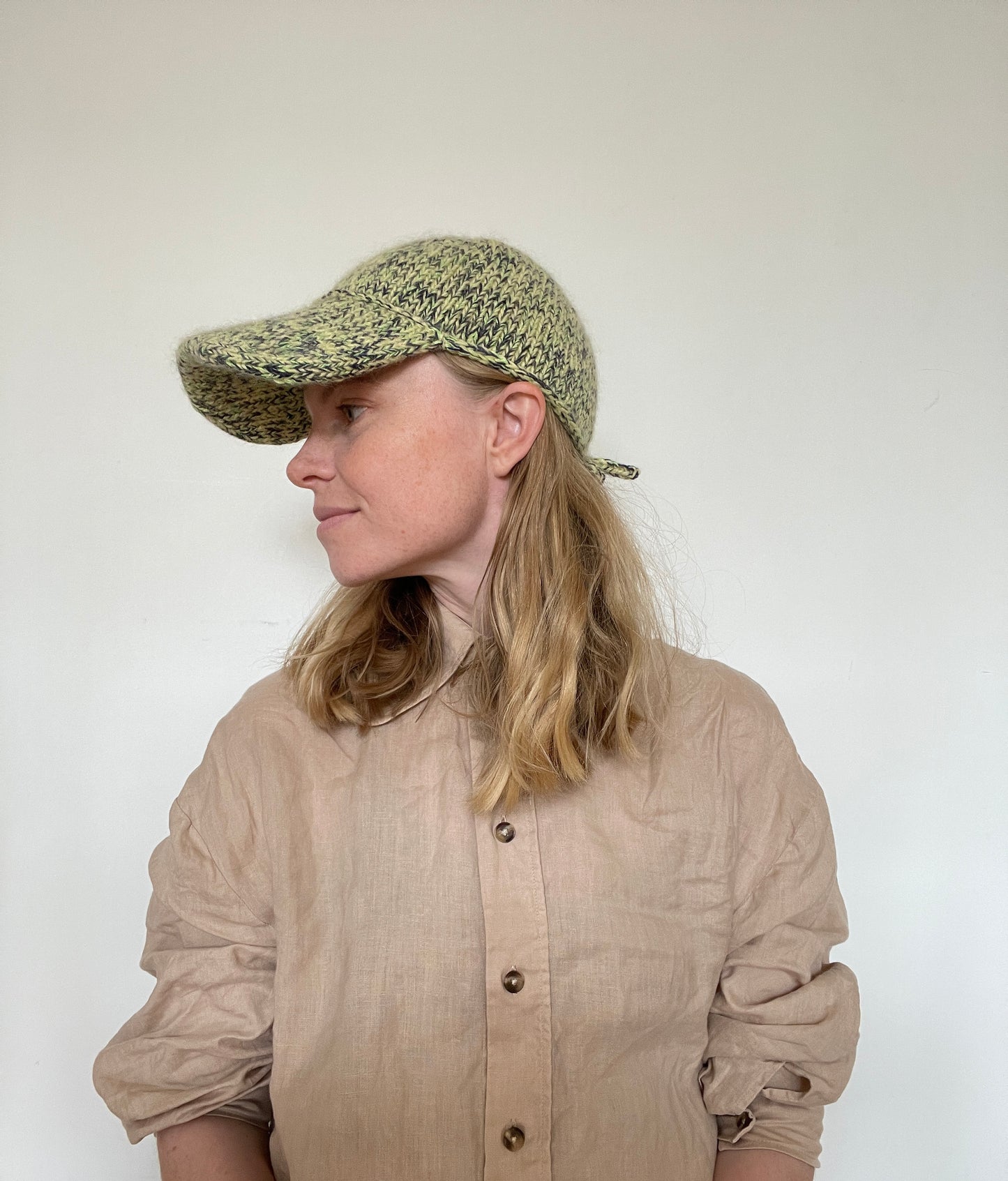 Pastel Winter Cap -strikket kasket