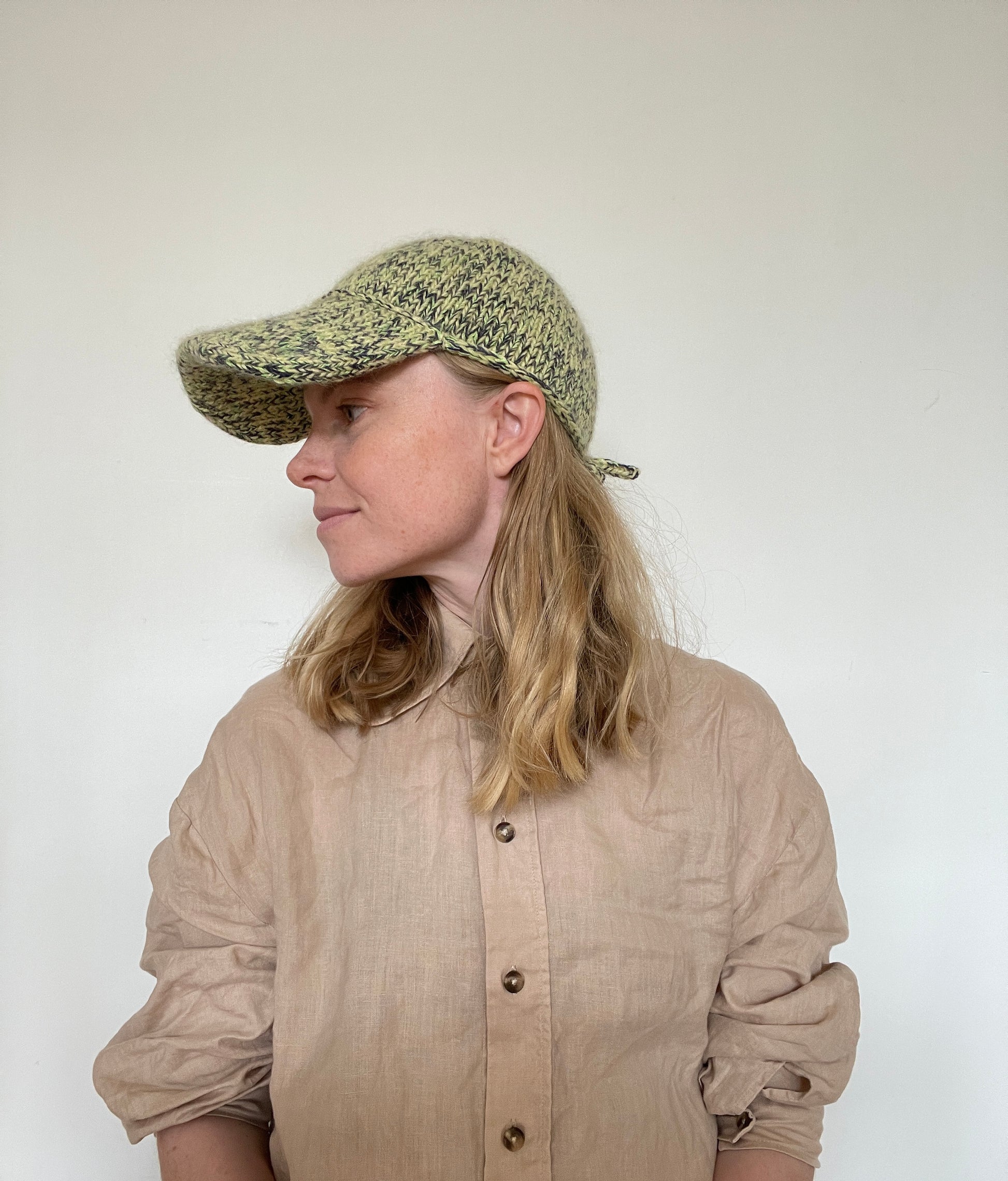 Pastel Winter Cap -strikket kasket