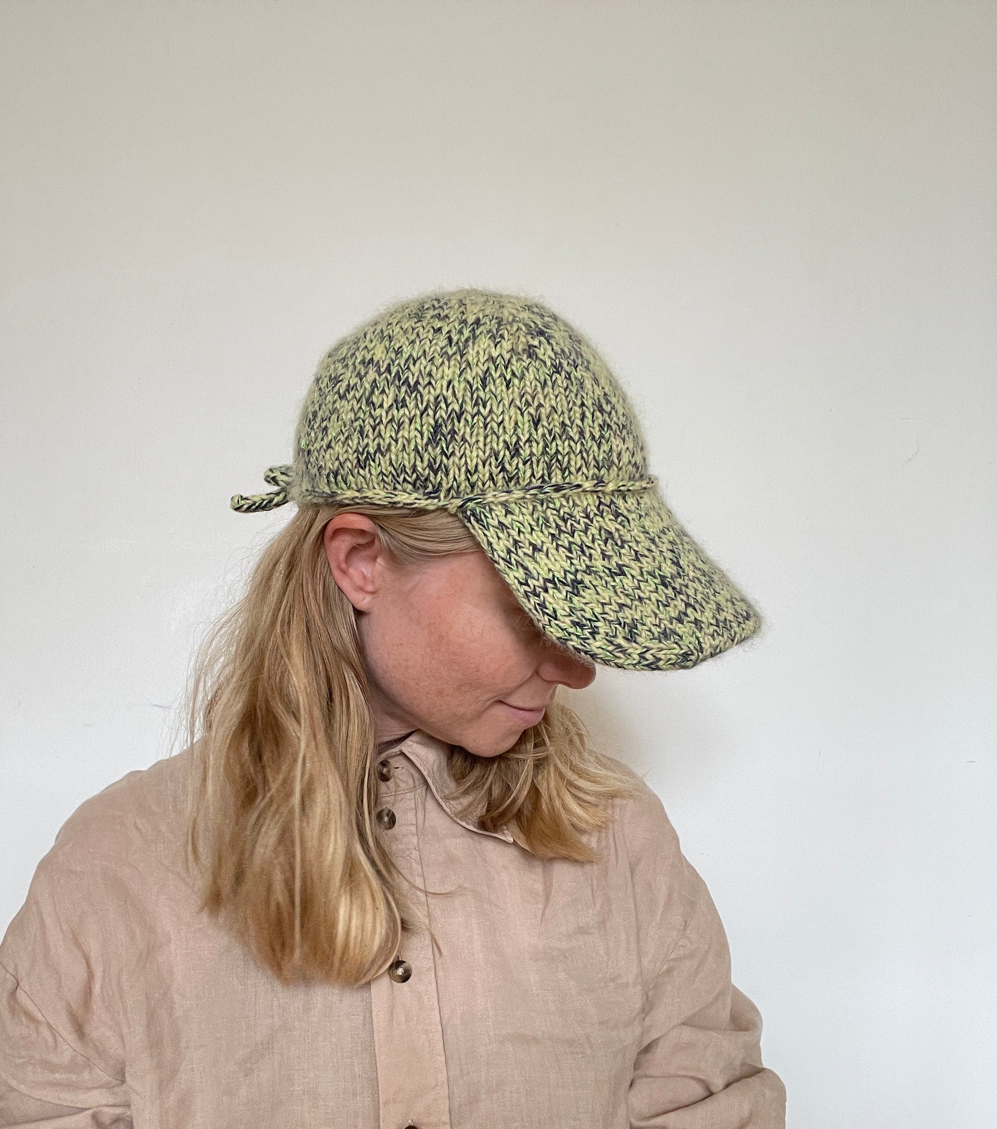 Pastel Winter Cap -strikket kasket