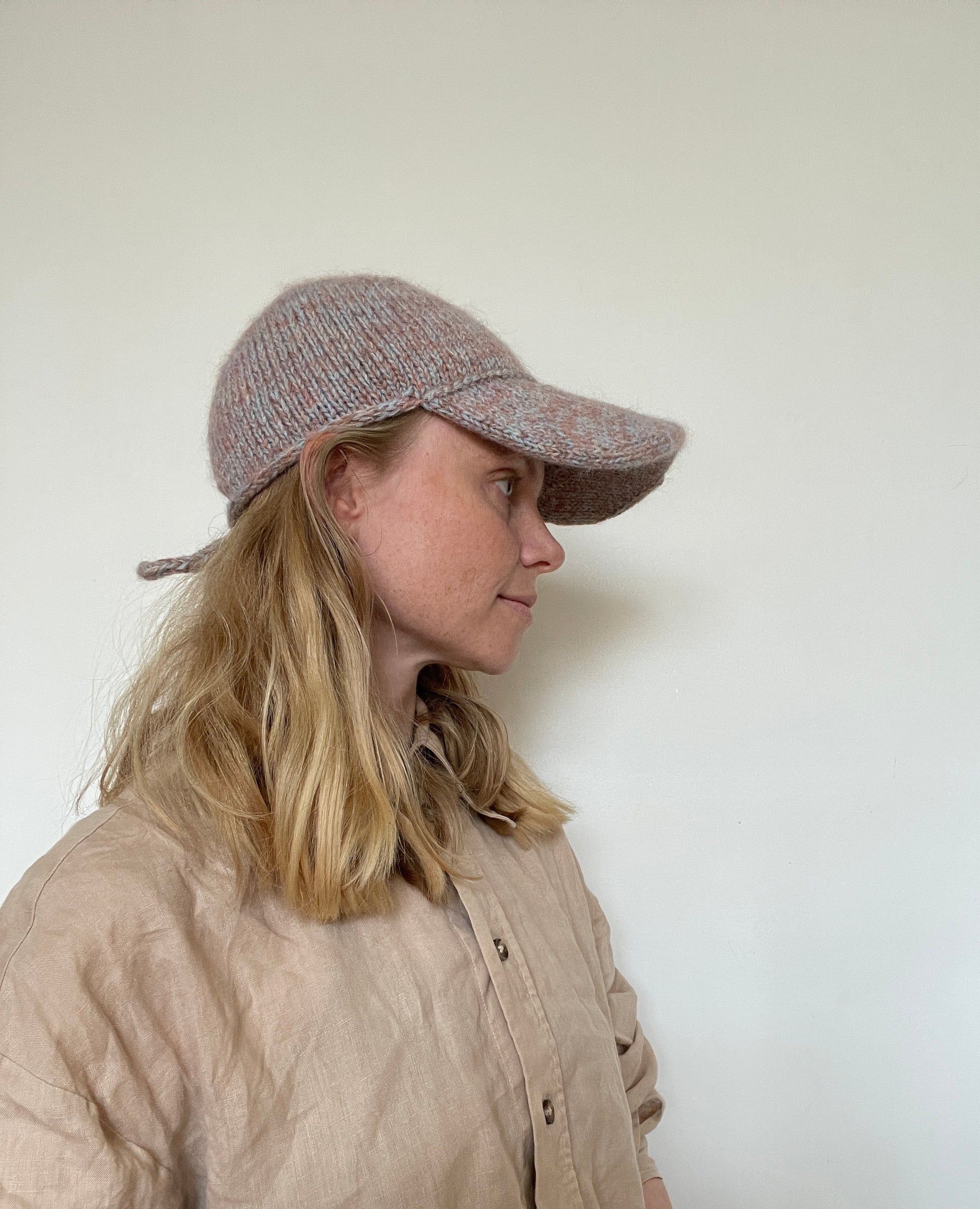 Strik kasket Pastel Winter Cap