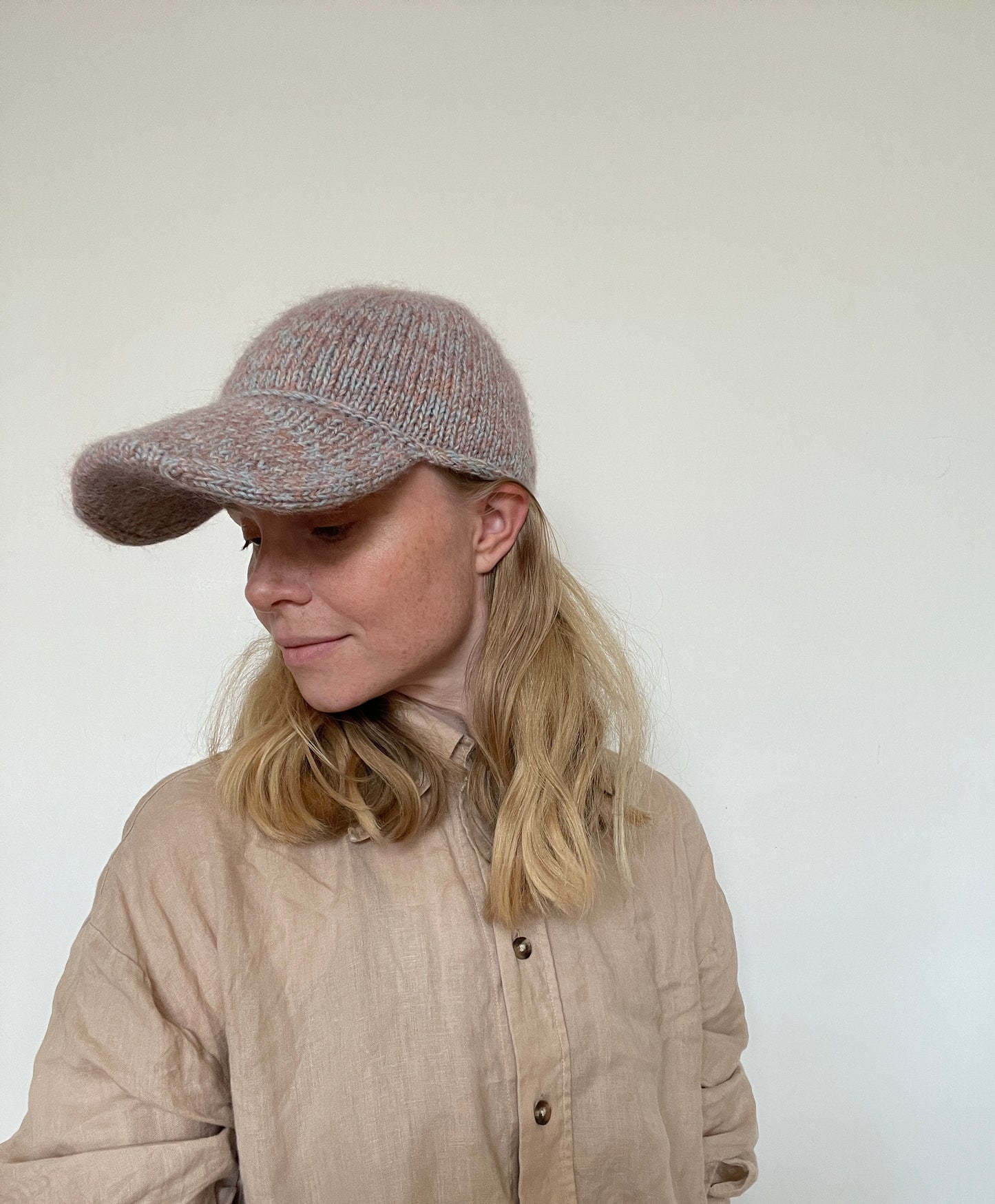 Strik kasket Pastel Winter Cap