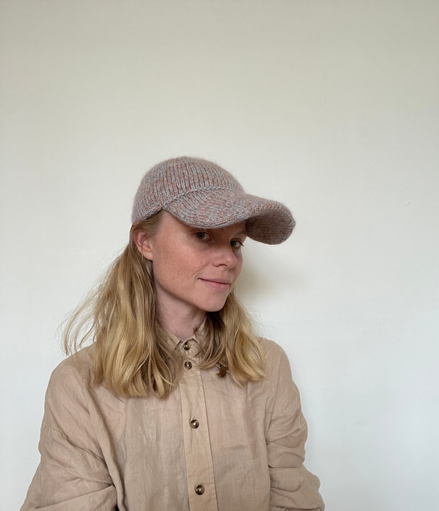 Strik kasket Pastel Winter Cap