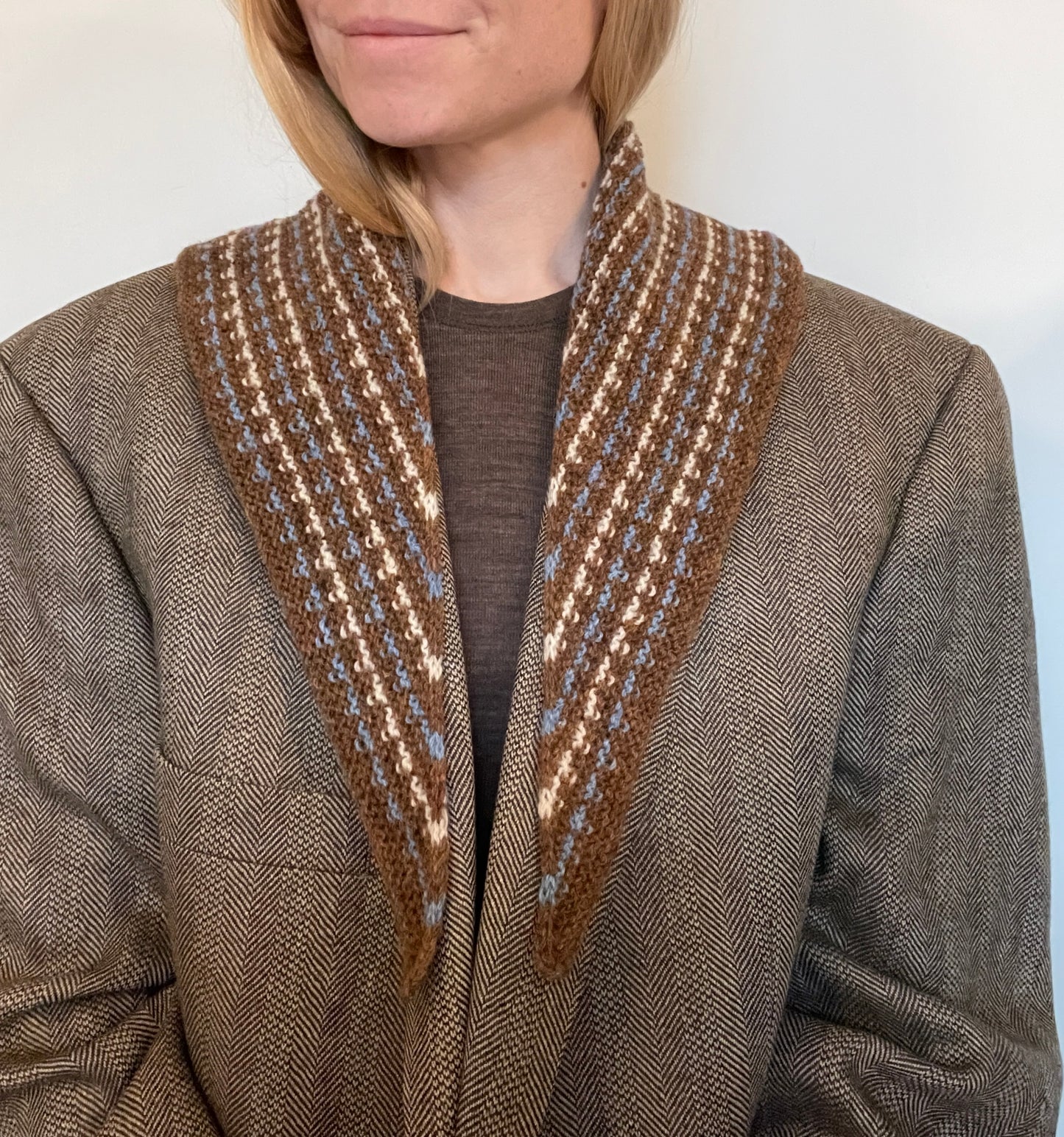 Robin Scarf Knitting Pattern - English