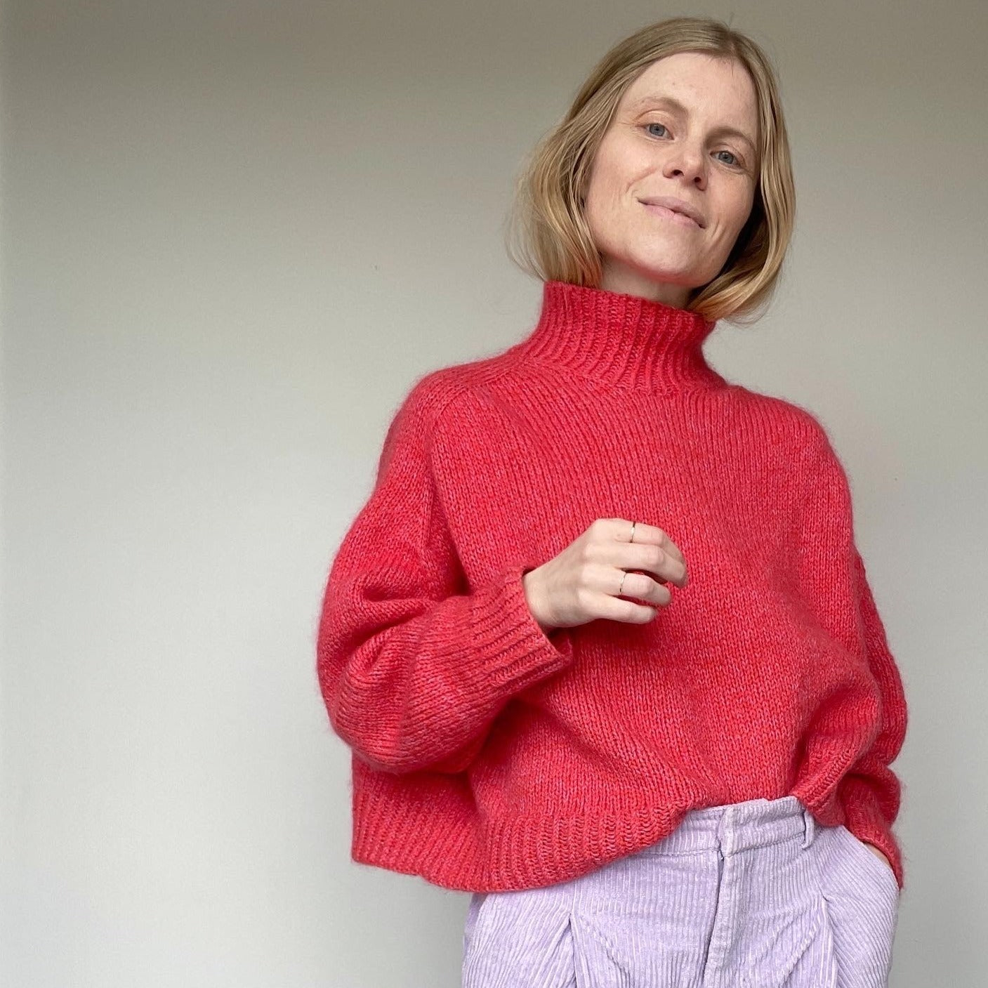 Majse Sweater knitting pattern Pastelkollektivet