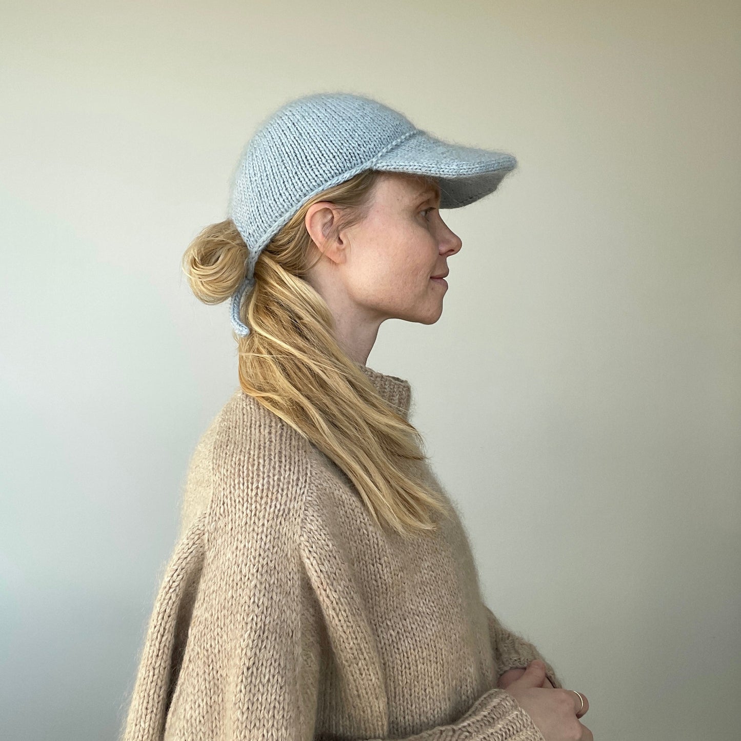 Pastel Winter Cap knitting pattern - English