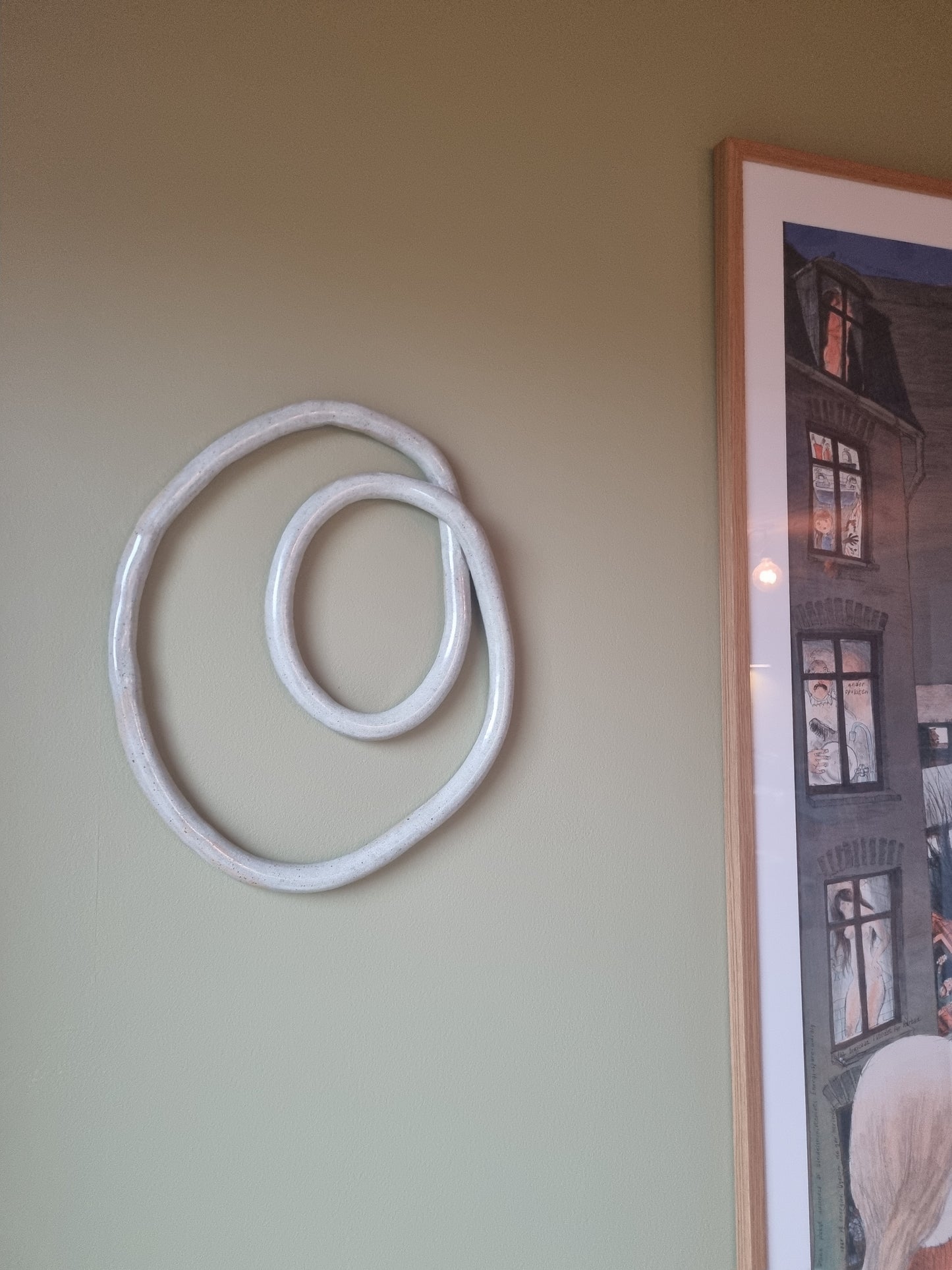 Stor mintfarvet snurre