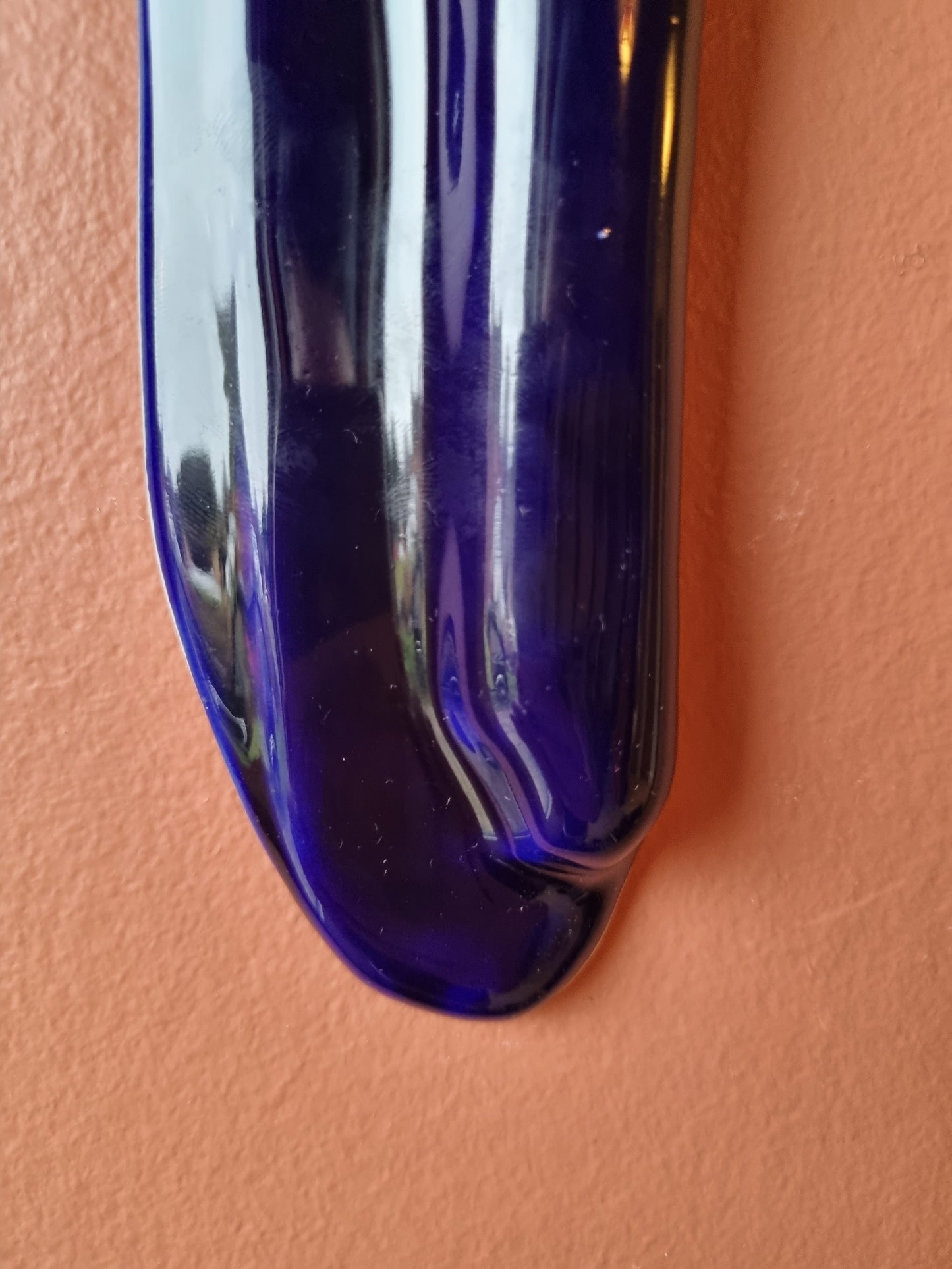 Dejlig blå vægvase