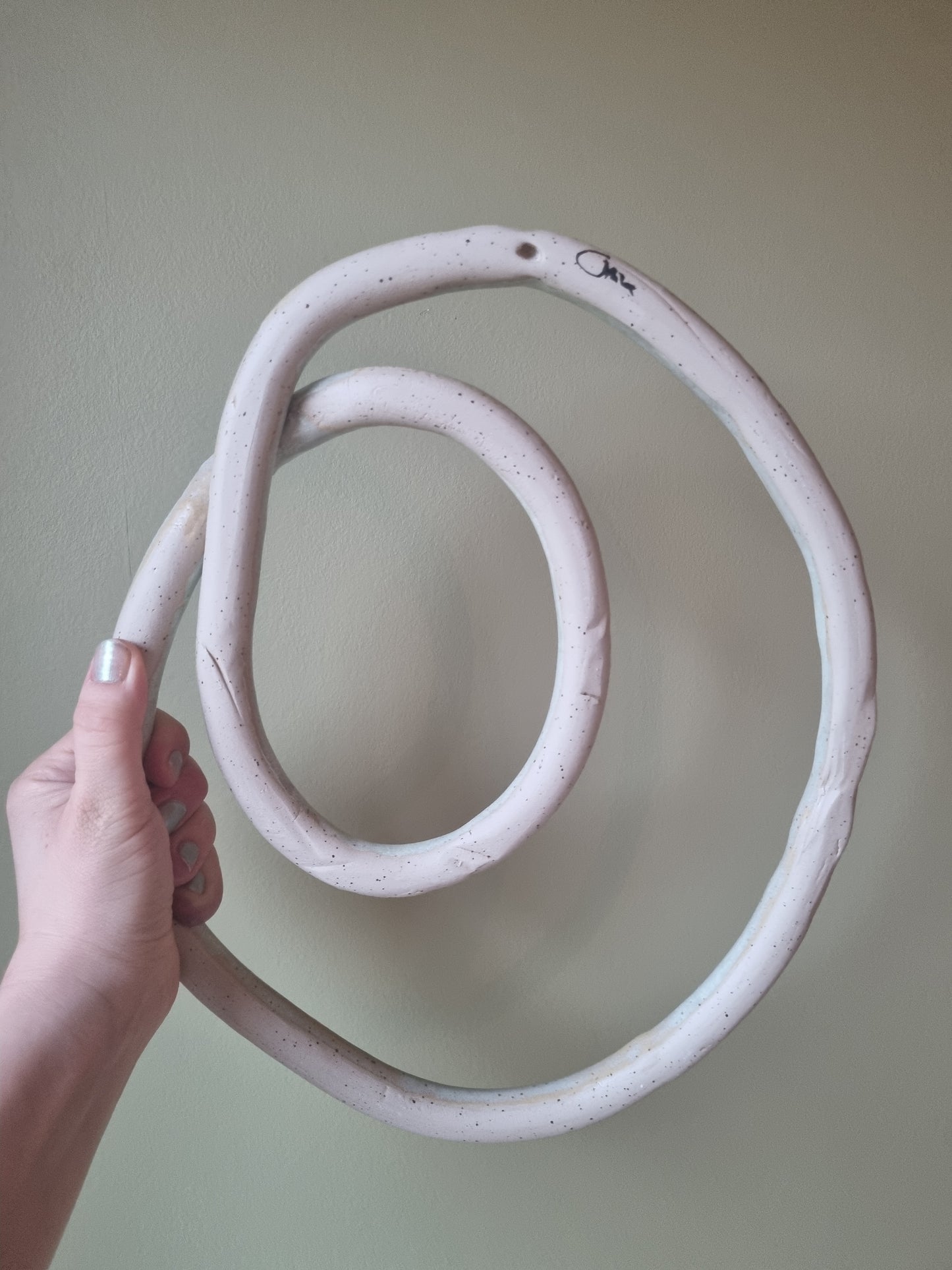 Stor mintfarvet snurre