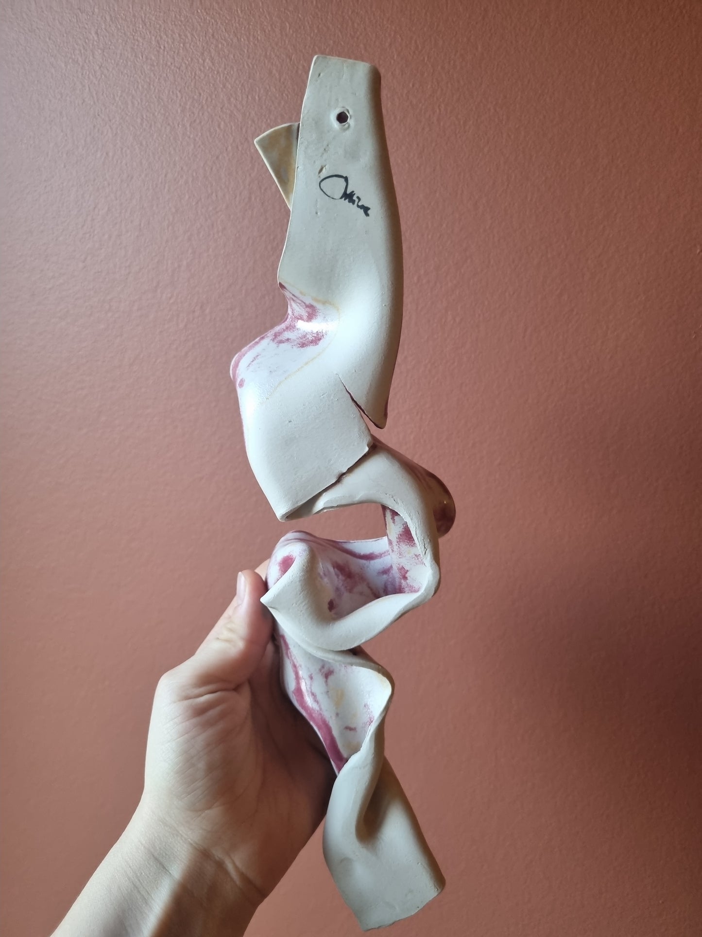 Rødlillameleret krummelure