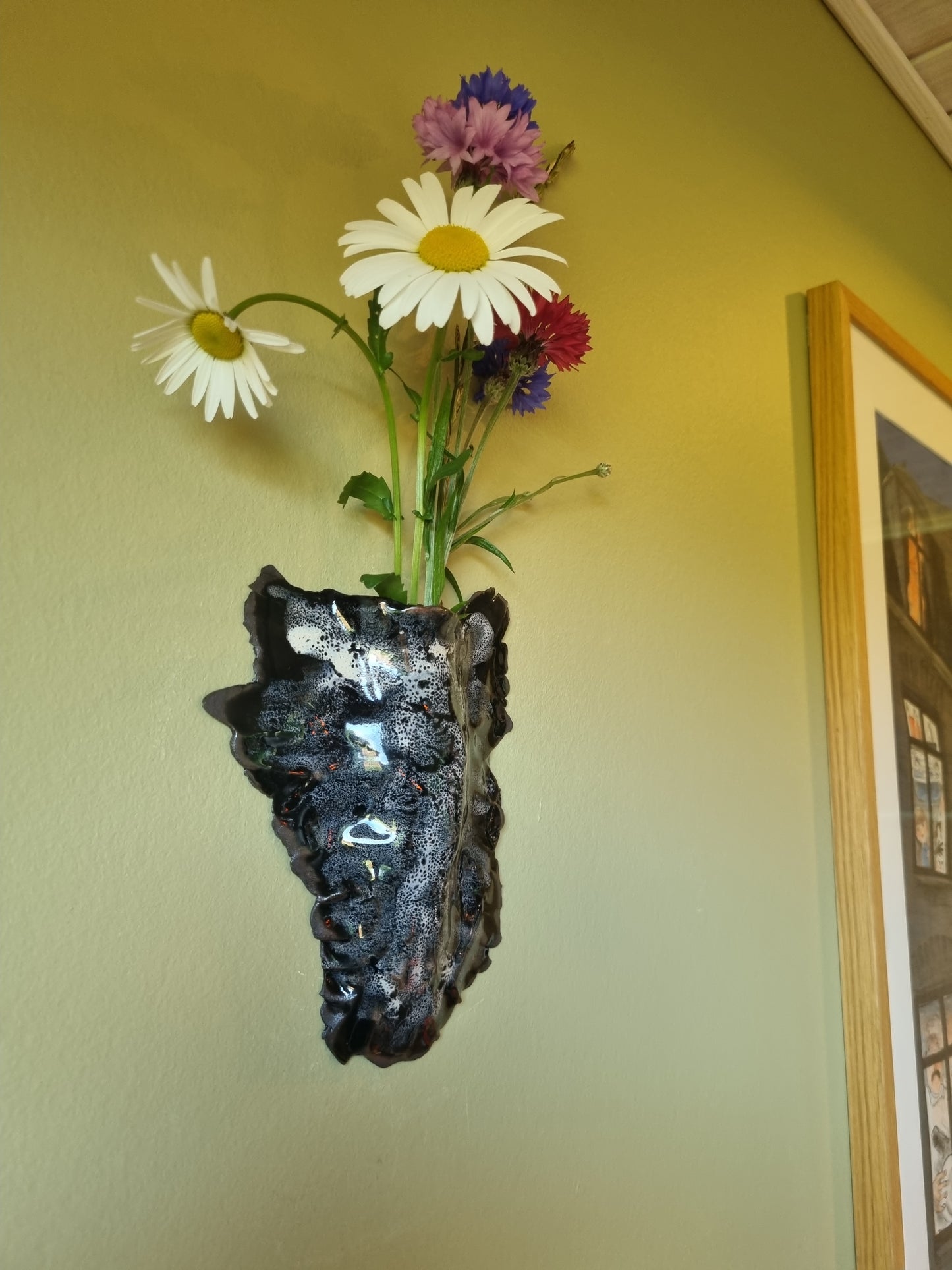 Vægvase