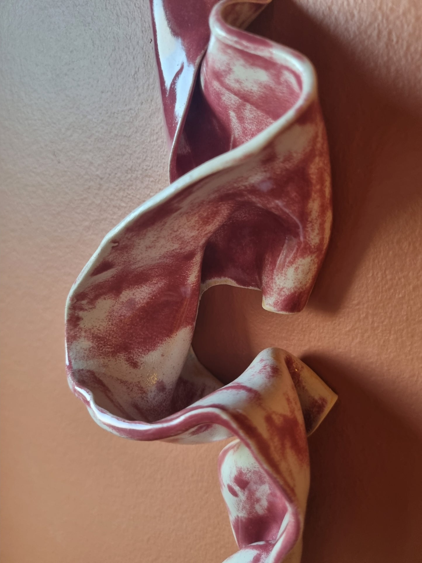 Rødlillameleret krummelure