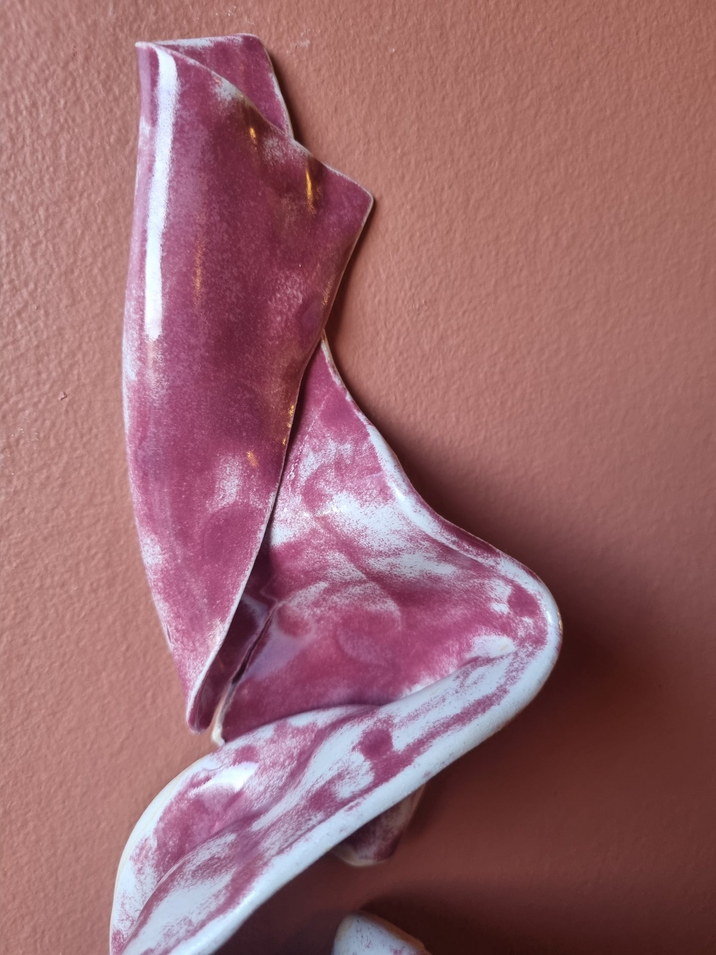 Rødlillameleret krummelure