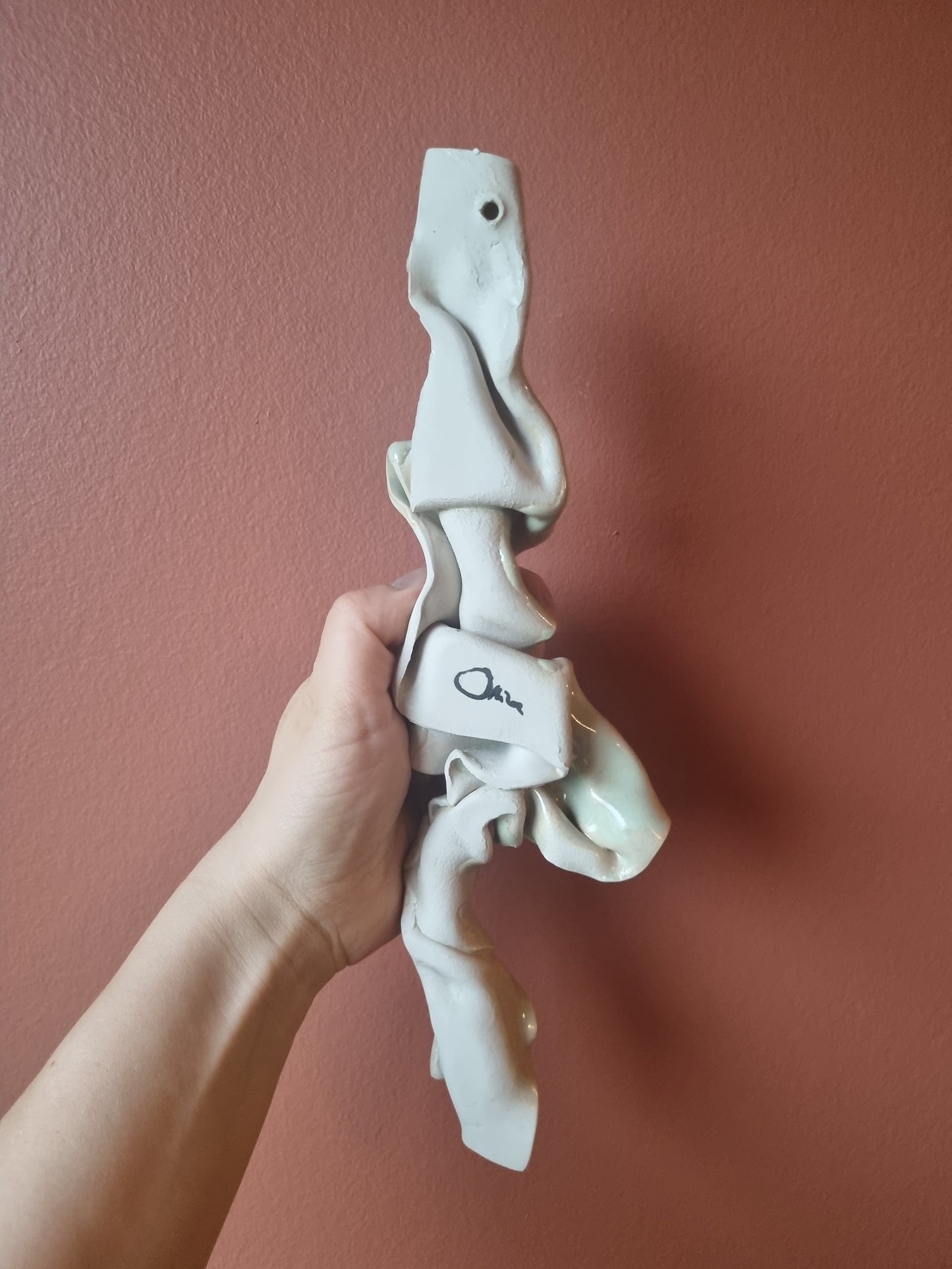 Mintfarvet krummelure