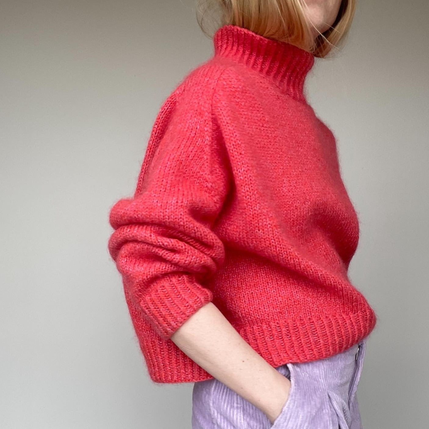 Majse Sweater knitting pattern Pastelkollektivet